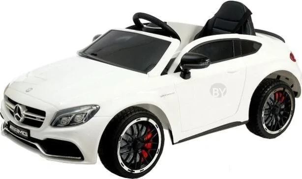 Электромобиль Sima-Land Mercedes-Benz C63 S AMG (белый)
