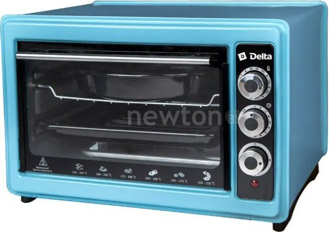 Мини-печь Delta D-023 37л рестайлинг (голубой)