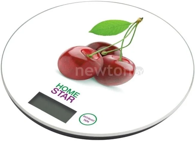 Кухонные весы HomeStar HS-3007S (вишня)