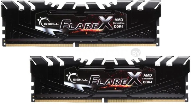 Оперативная память G.Skill Flare X 2x16GB DDR4 PC4-25600 F4-3200C14D-32GFX