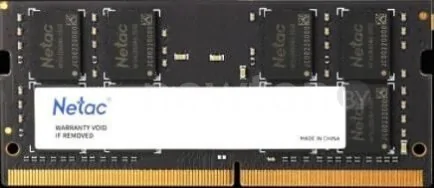 Оперативная память Netac Basic 16GB DDR4 SODIMM PC4-21300 NTBSD4N26SP-16