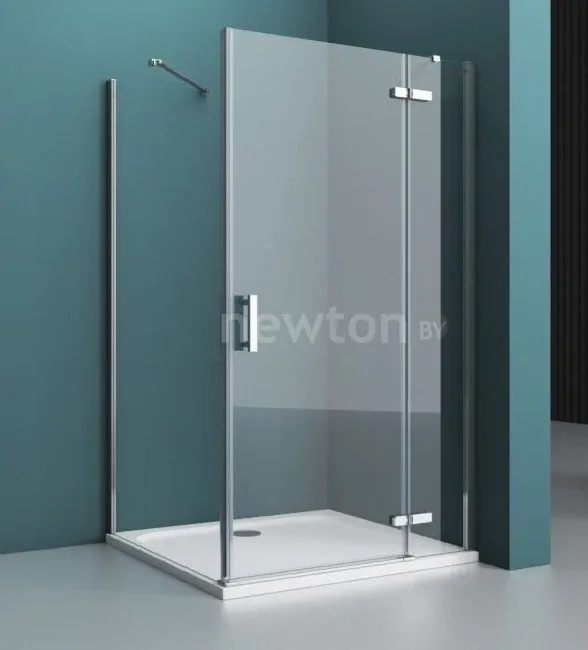 Душевой уголок BelBagno KRAFT-AH-12-120/90-C-Cr-R (прозрачное стекло)