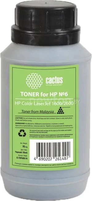 Тонер CACTUS CS-THP6BK-95