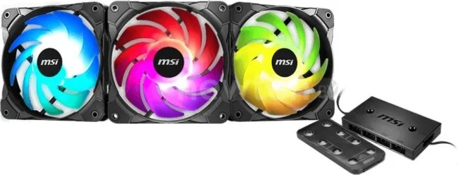 Комплект вентиляторов для корпуса с контроллером MSI MAX F12A-3H