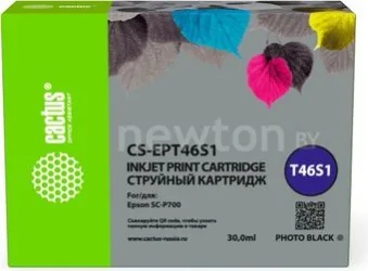 Картридж CACTUS CS-EPT46S1 (аналог Epson EPT46S1)