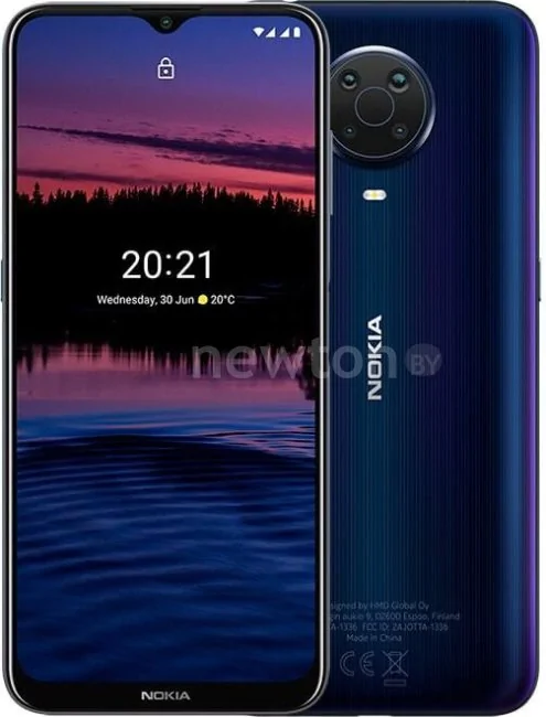 Телефон Nokia G20 4GB/128GB (грозовое небо)