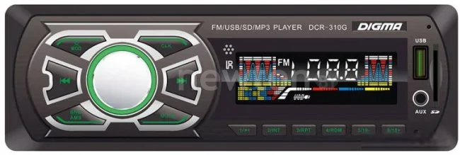 USB-магнитола Digma DCR-310G