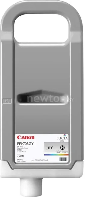 Картридж Canon PFI-706GY [6690B001]