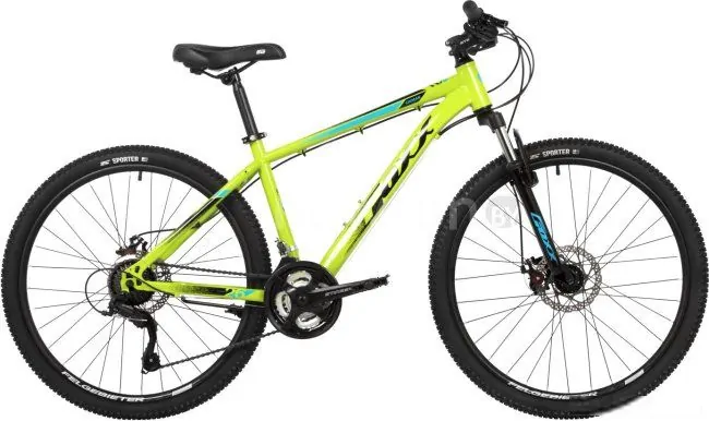 Велосипед Foxx Caiman 27.5 р.18 2024 (лимонный)