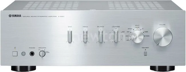 Интегральный усилитель Yamaha A-S301 (серебристый)
