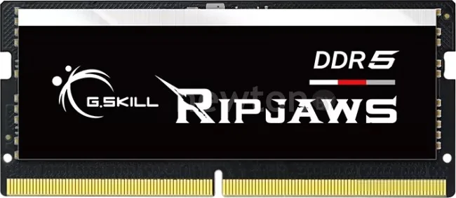 Оперативная память G.Skill Ripjaws 16ГБ DDR5 SODIMM 4800 МГц F5-4800S3434A16GX1-RS