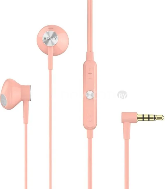 Наушники с микрофоном Sony STH32 (розовый)