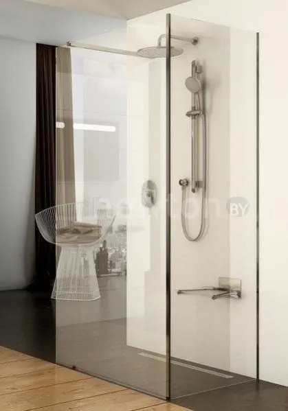 Душевой уголок Ravak Walk-In Corner 110x80 (серебристый/прозрачное)