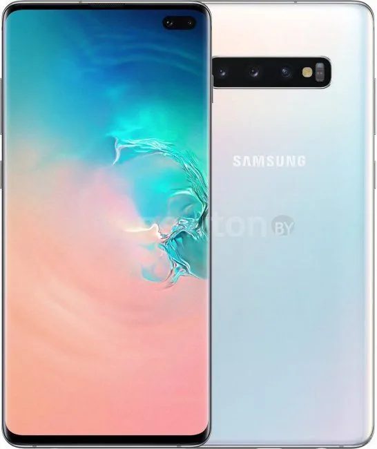 Телефон Samsung Galaxy S10+ G975 8GB/128GB Dual SIM Exynos 9820 (перламутр)