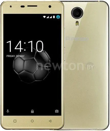 Телефон Prestigio Muze X5 LTE (золотистый)