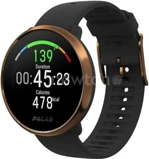 Умные часы Polar Ignite M/L (черный/медный)