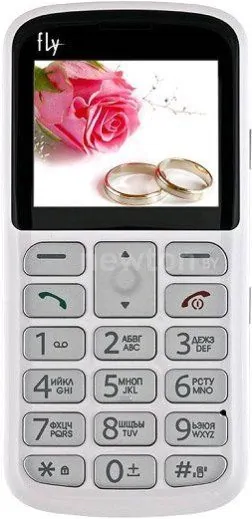 Телефон Fly Ezzy6+ White
