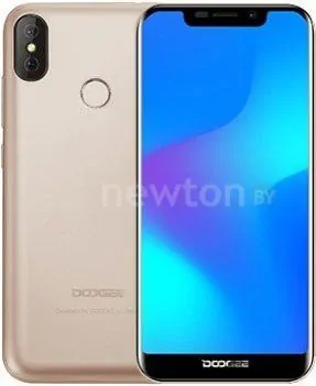 Телефон Doogee X70 (золотистый)
