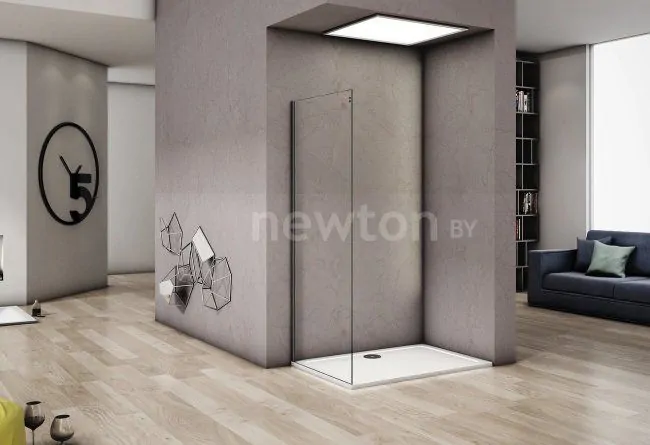 Душевая стенка Good Door Altair SP 90 (прозрачное/хром)