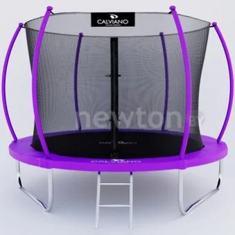 Батут Calviano Inside Master Purple 312 см - 10ft (внутренняя сетка, с лестницей)