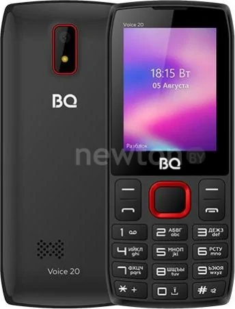 Телефон BQ-Mobile BQ-2400L Voice 20 (красный)
