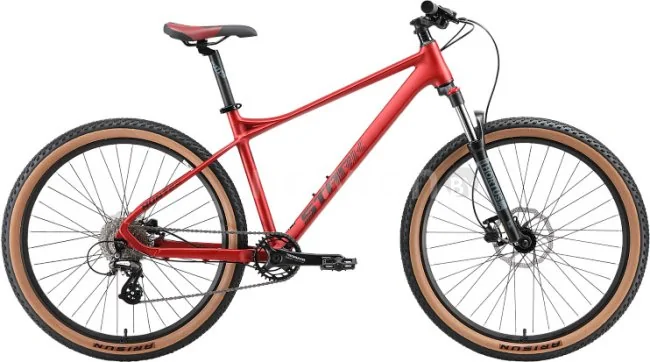 Велосипед Stark Hunter 27.2 HD M 2025 (красный матовый/черный, разобранный)