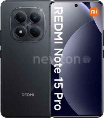 Телефон Xiaomi Redmi Note 15 Pro 12GB/256GB международная версия (черный металл)