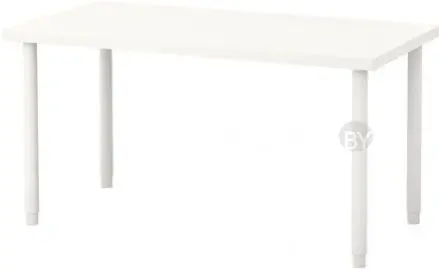 Стол Ikea Линнмон/Олов (белый) 492.794.68