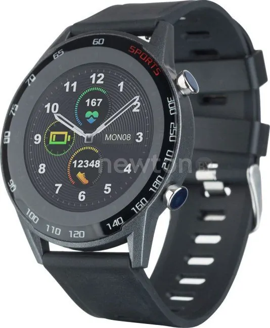 Умные часы Globex Smart Watch Me 2 V33T (черный)