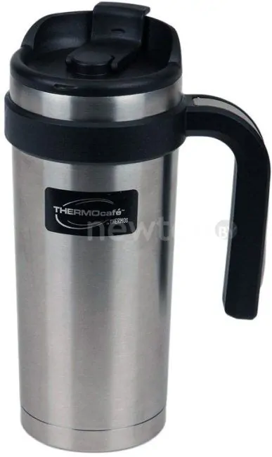 Термокружка Thermos THERMOcafe TM-470SBK (серебристый)