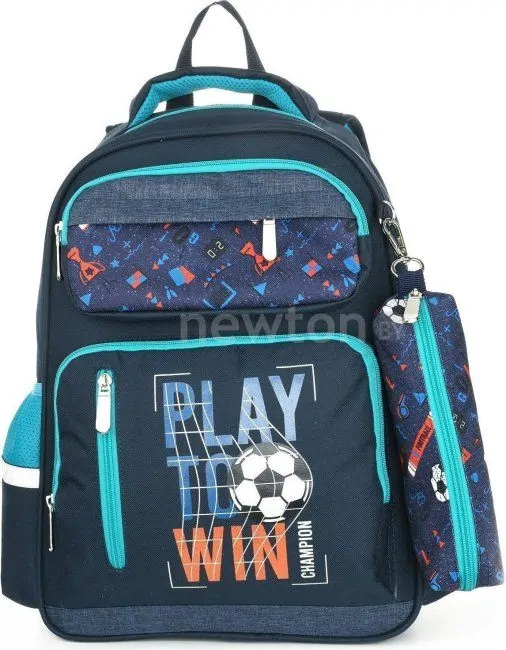 Школьный рюкзак Schoolformat Soft 3 + Play Football РЮКМ3П-ПФБ