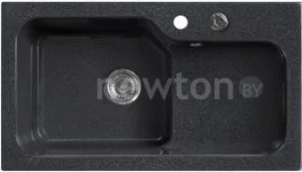 Кухонная мойка Belux SG-REC-HALF-8045-01 (черный)