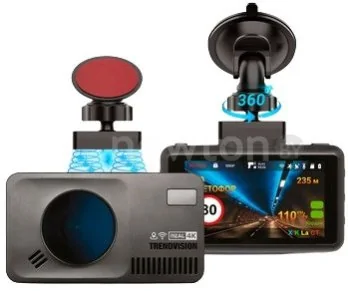Видеорегистратор-радар детектор-GPS информатор (3в1) TrendVision DriveCam Real 4K Signature LNA