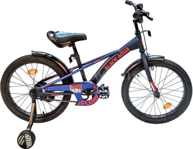 Детский велосипед Black Aqua Velorun 16 KG1619 (темно-синий)