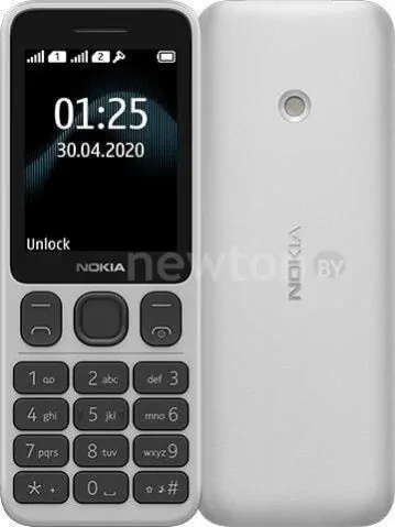 Телефон Nokia 125 Dual SIM (белый)