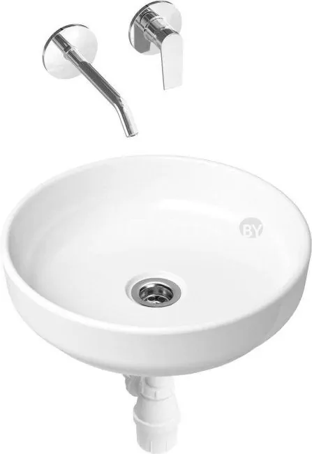 Умывальник Lavinia Boho Bathroom 21510140 (раковина, смеситель, сифон)
