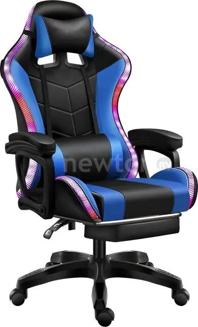 Кресло Jiqiao DG8003 (черный/синий)