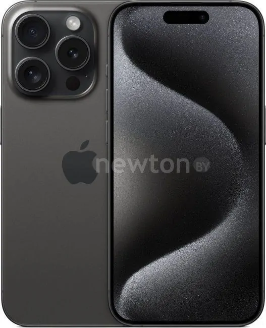 Телефон Apple iPhone 15 Pro Dual SIM 512GB (черный титан)