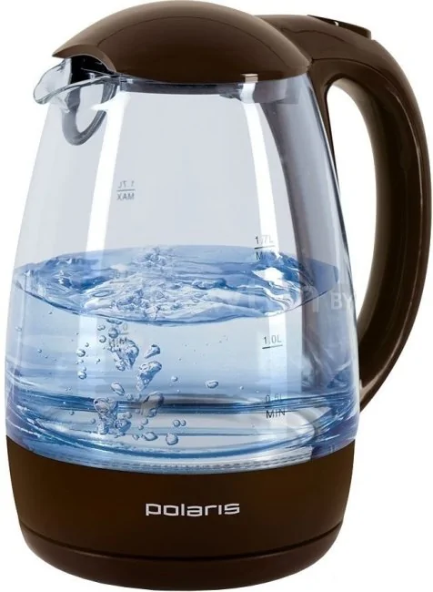 Электрический чайник Polaris PWK 1768CGL (коричневый)