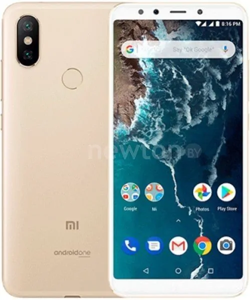 Телефон Xiaomi Mi A2 4GB/64GB (золотистый)