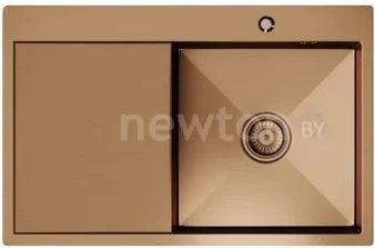 Кухонная мойка Mixline Pro 552920 (бронза, с сифоном)
