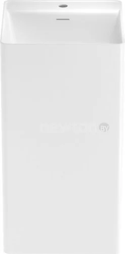 Умывальник Wellsee Pure BY Wellsee 230714000 (отдельностоящий, с отверстием под смеситель, глянцевый белый)
