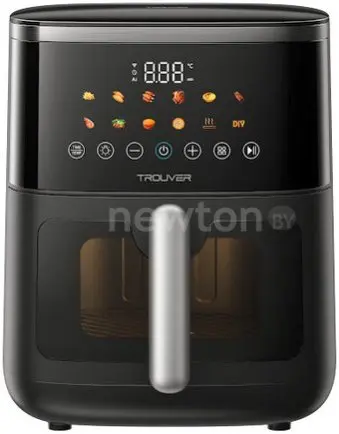 Аэрогриль (аэрофритюрница) Trouver Air Fryer FD10 Pro Max (черный)