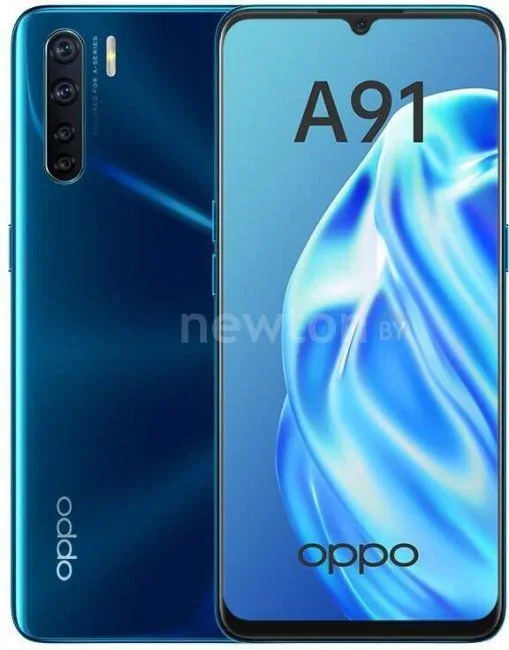 Телефон Oppo A91 CPH2021 8GB/128GB (синий)