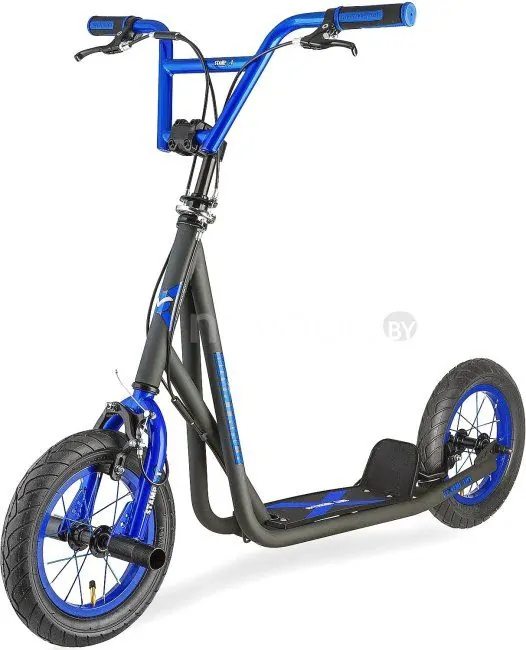 Двухколесный подростковый самокат Novatrack Stamp N1 Extreme Line (2016)