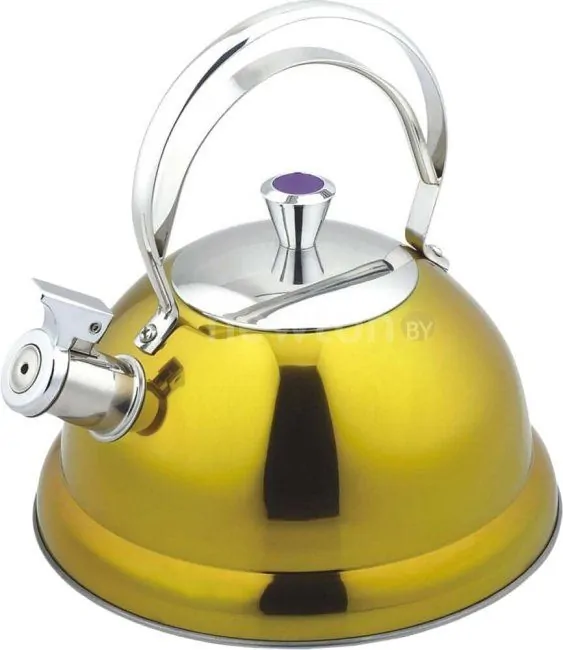 Чайник со свистком BEKKER BK-S440 (желтый)
