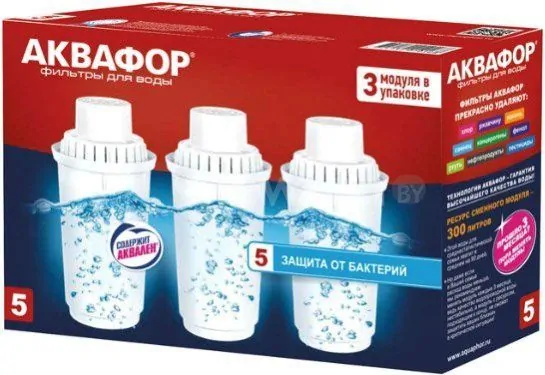 Комплект картриджей АКВАФОР В100-5 (комплект)