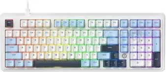 Клавиатура Ajazz AK980 (синий/белый/голубой, Ajazz Daydream)