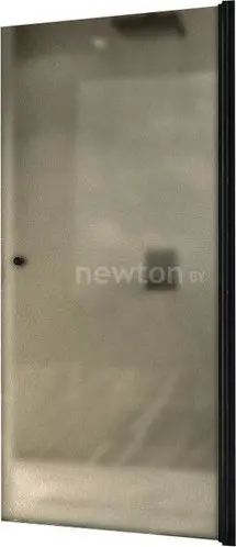 Душевая дверь MaybahGlass 60x198 MGD-799-6 (бронзовое матовое стекло/черный)