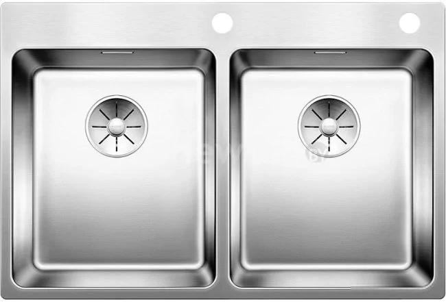 Кухонная мойка Blanco Andano 340/340-IF/A (с клапаном-автоматом)